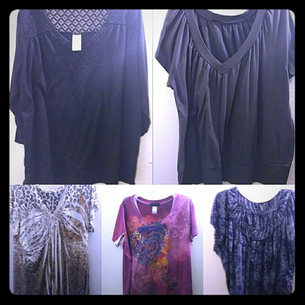 Lot of Plus size blouses